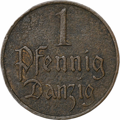 DANZIG,
Pfennig,
1930