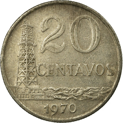 Moneta,
Brazylia,
20 Centavos